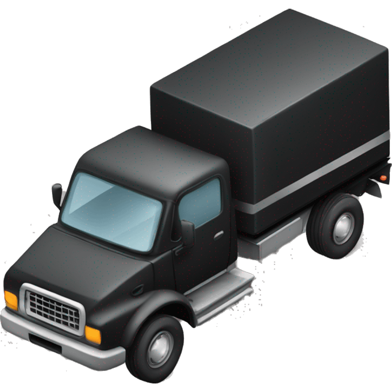 free delivery with black truck emoji