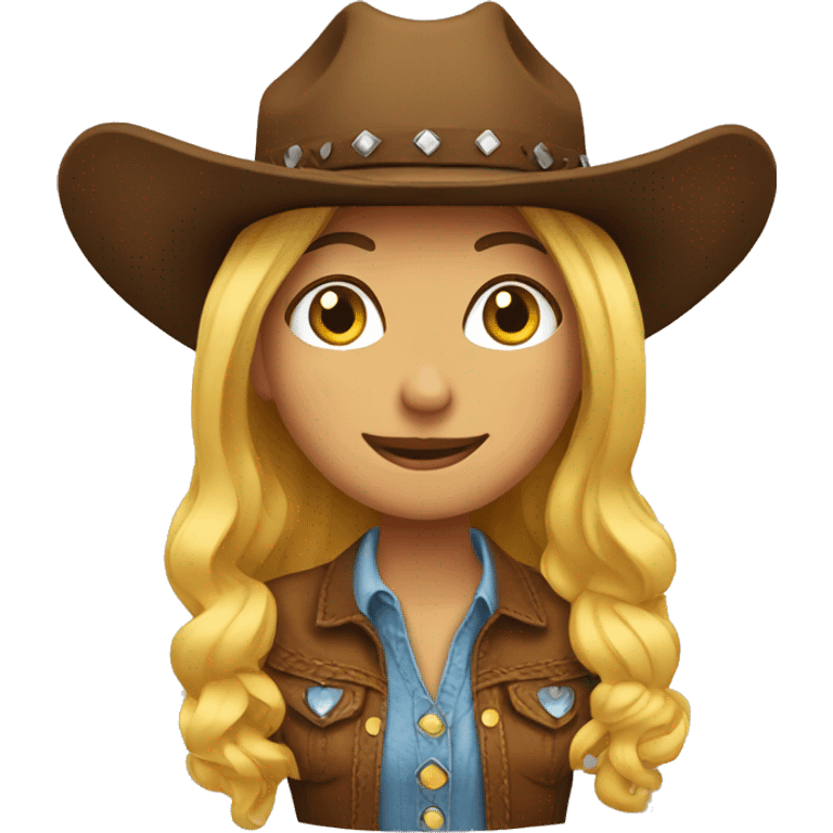 Cowgirl emoji