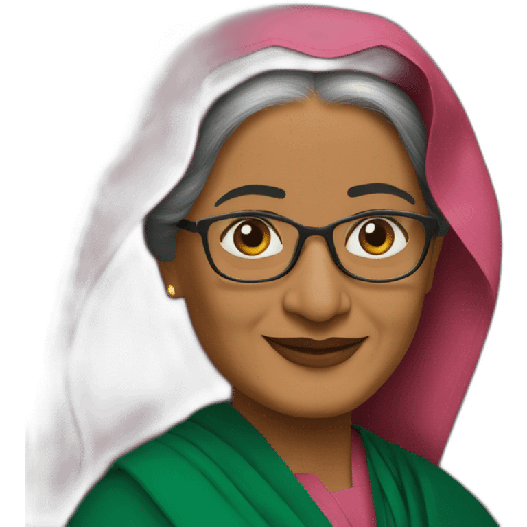 Sheikh Hasina emoji