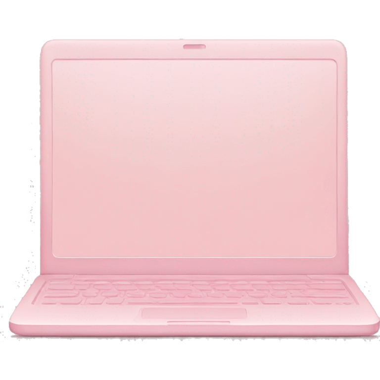 Soft Pink laptop emoji