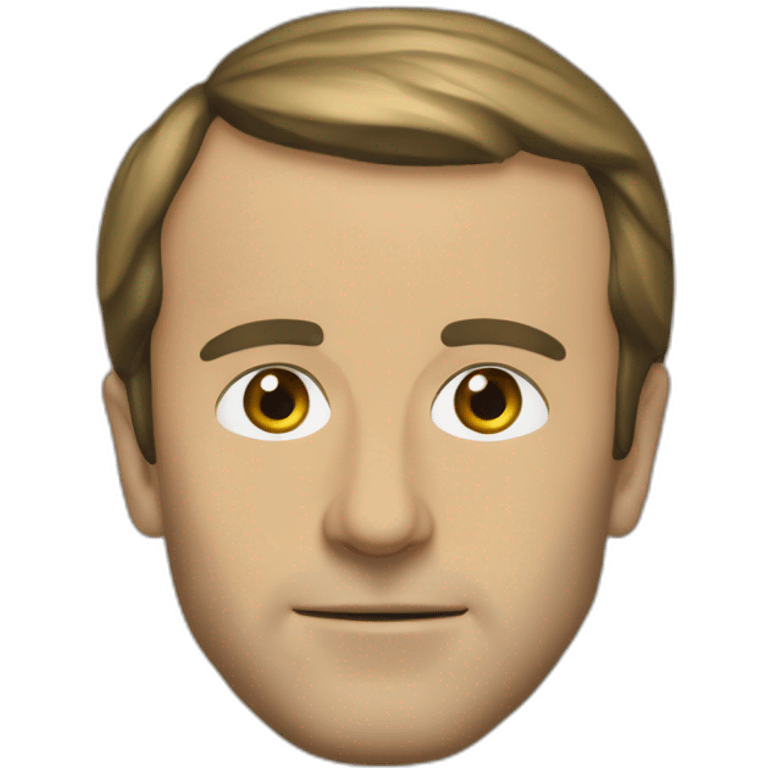 emmanuel-macron head boom emoji