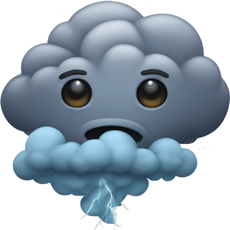 angry storm cloud emoji