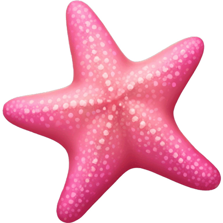 pink starfish emoji