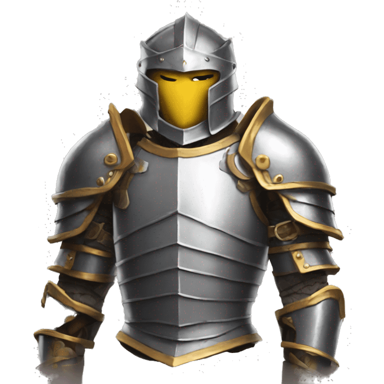 animated armor from Dungeons & Dragons super realistic emoji