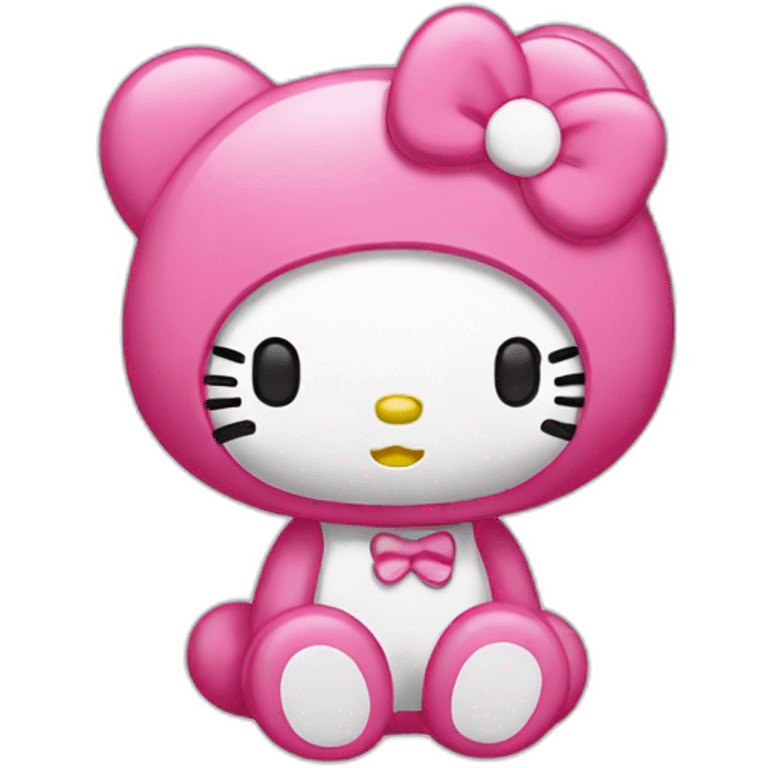 My melody hello kitty emoji emoji