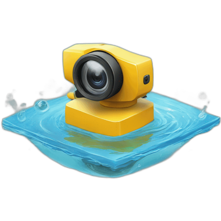 security-ptz-camera-and-leaf-floating-on-water-block emoji