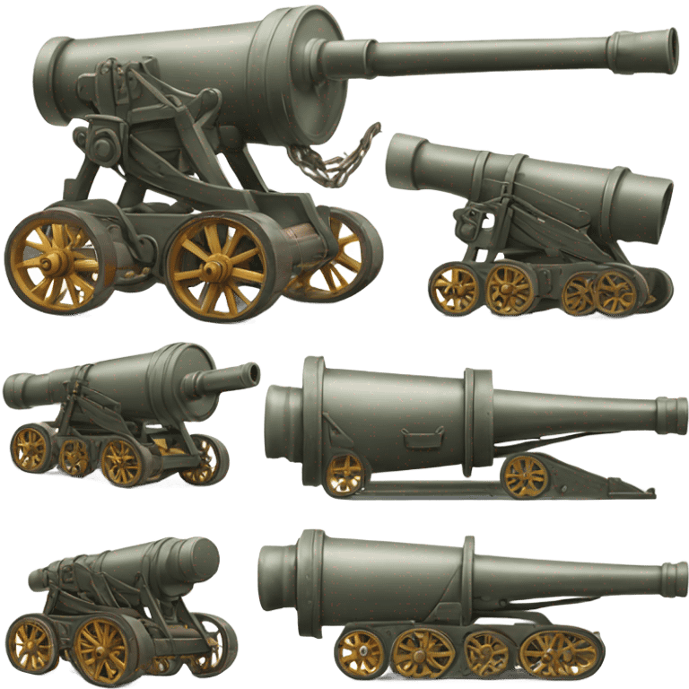 Artillery gun emoji