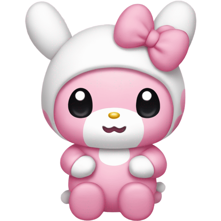 my melody is cute and adorable  emoji