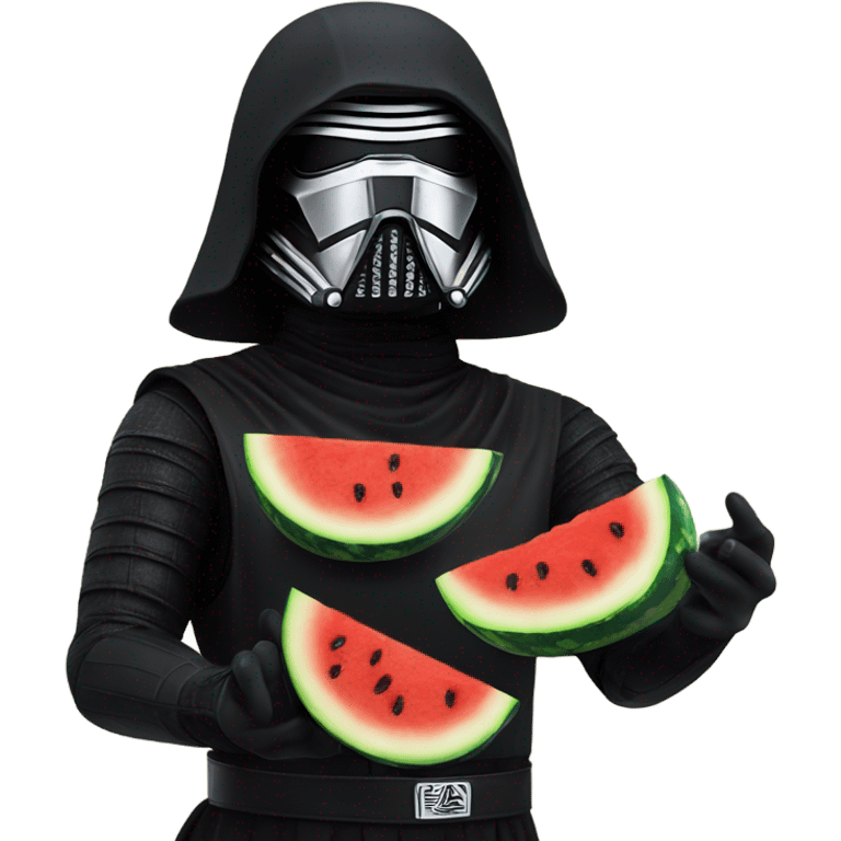 Kylo ren juggling water melons emoji