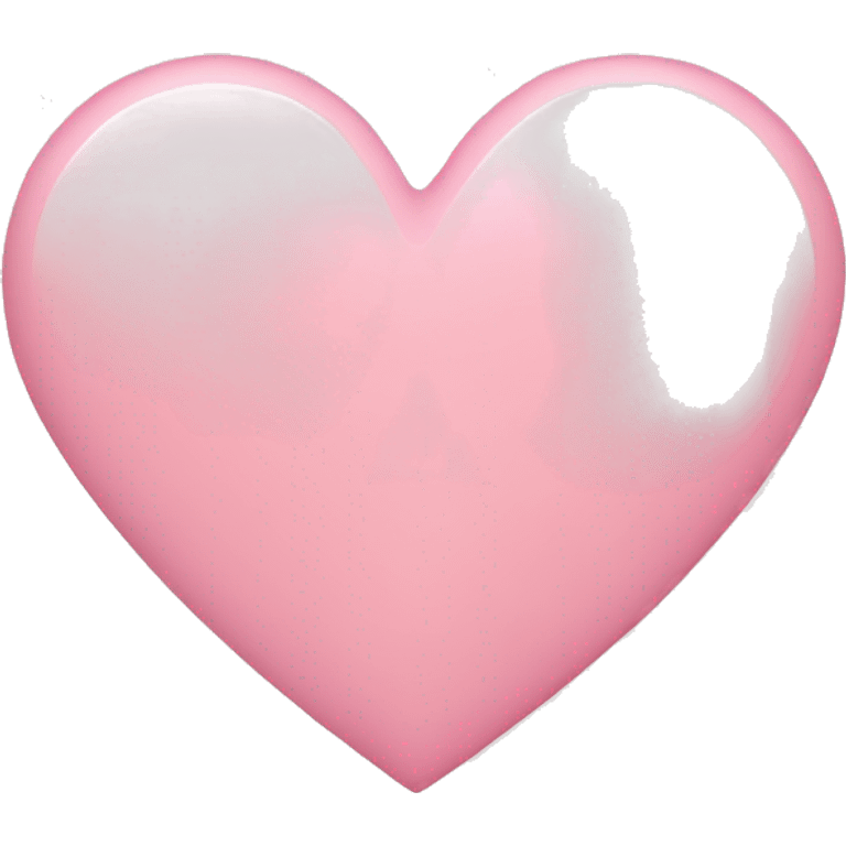 light pink heart emoji