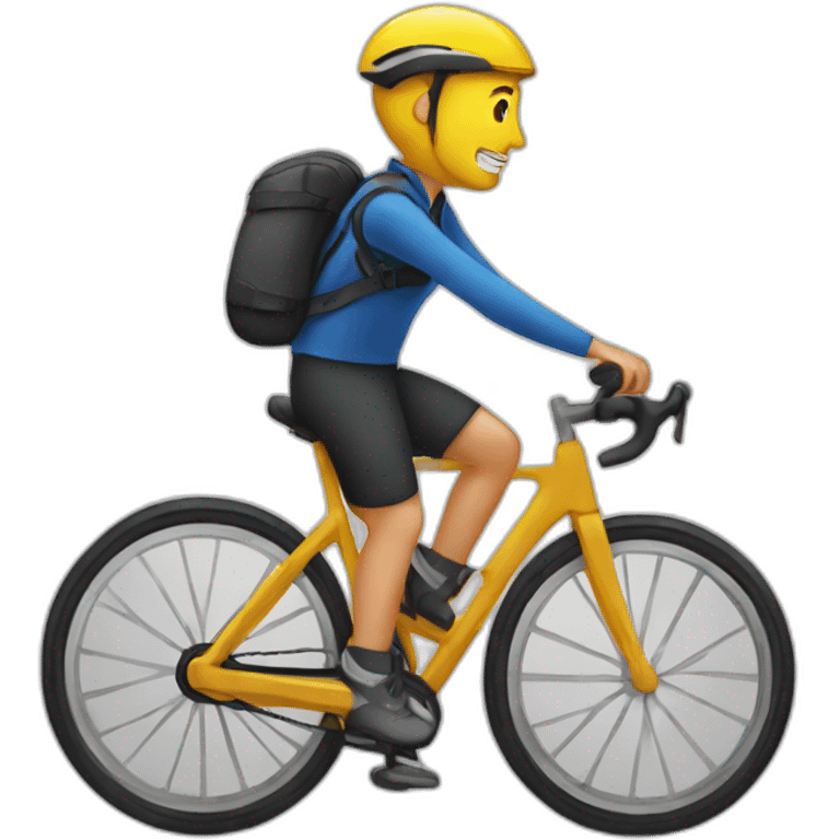 Personne sur velo emoji