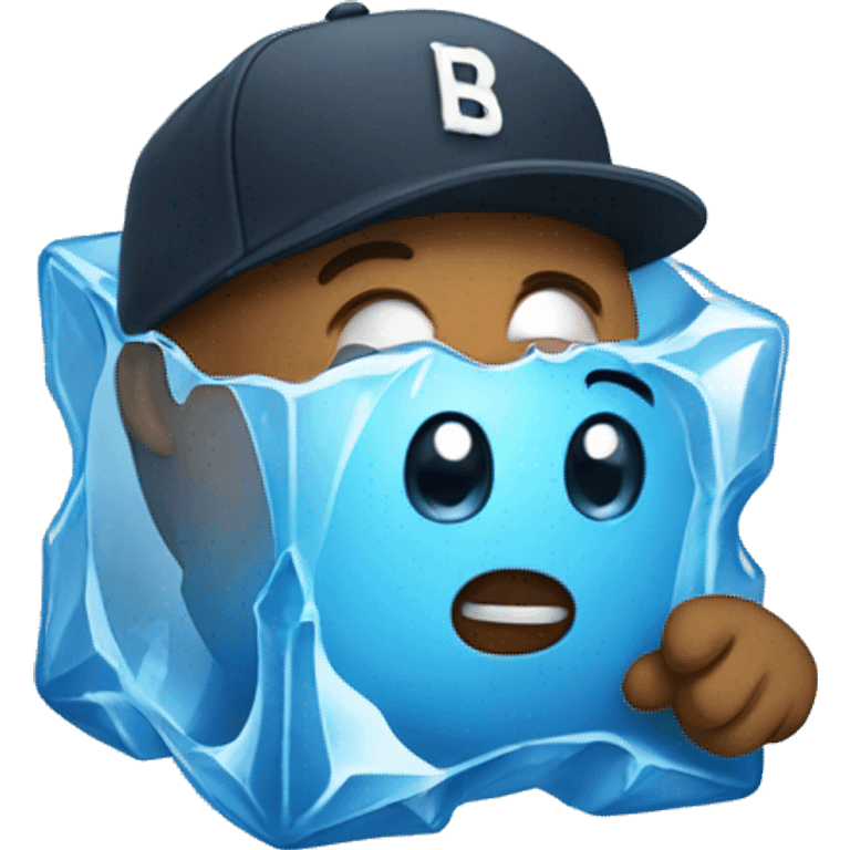 Ice cube emoji