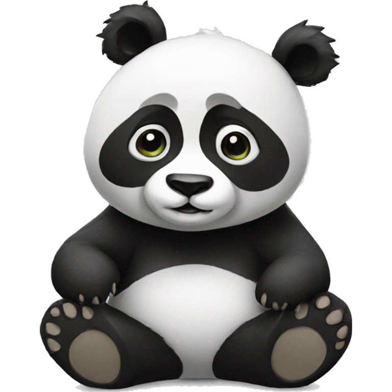 PANDA full body emoji