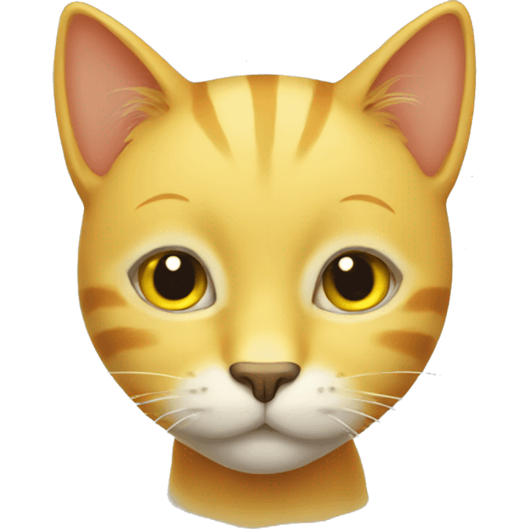 yellow cat emoji