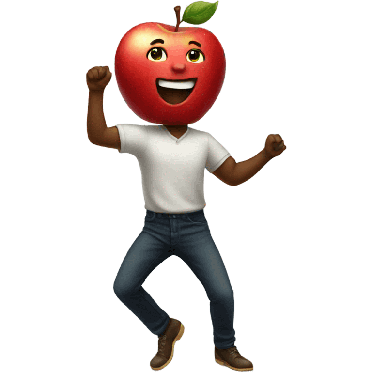 Apple dancing  emoji