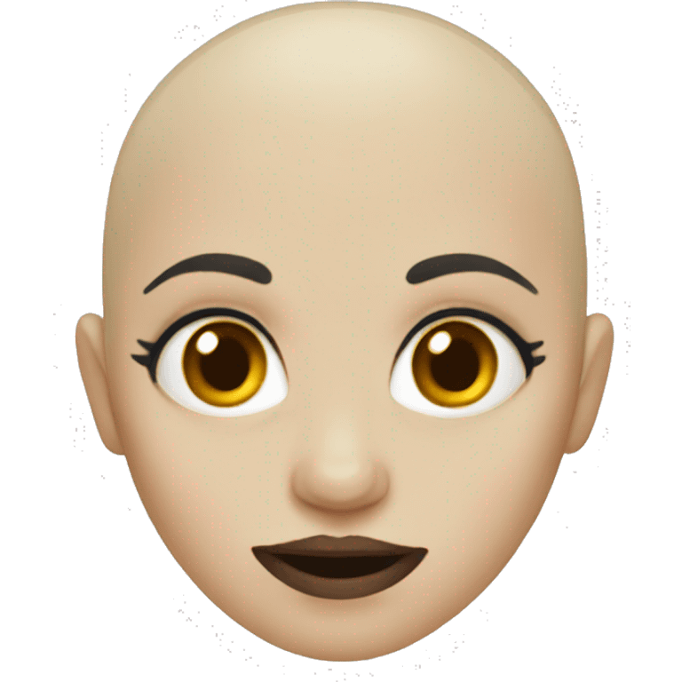 bald vampire girl emoji