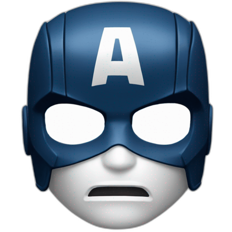 captain america mask emoji