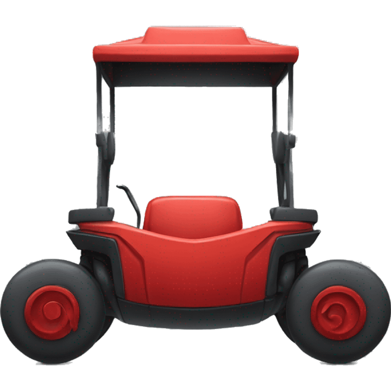 Red target buggy emoji