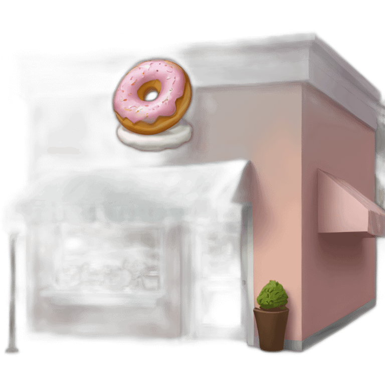 San Francisco donut shop emoji