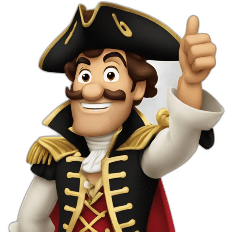 captain hook thumbs up emoji