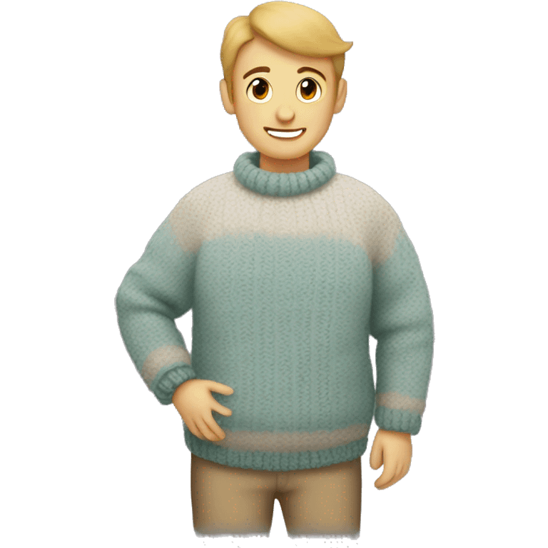 Cosy sweater emoji