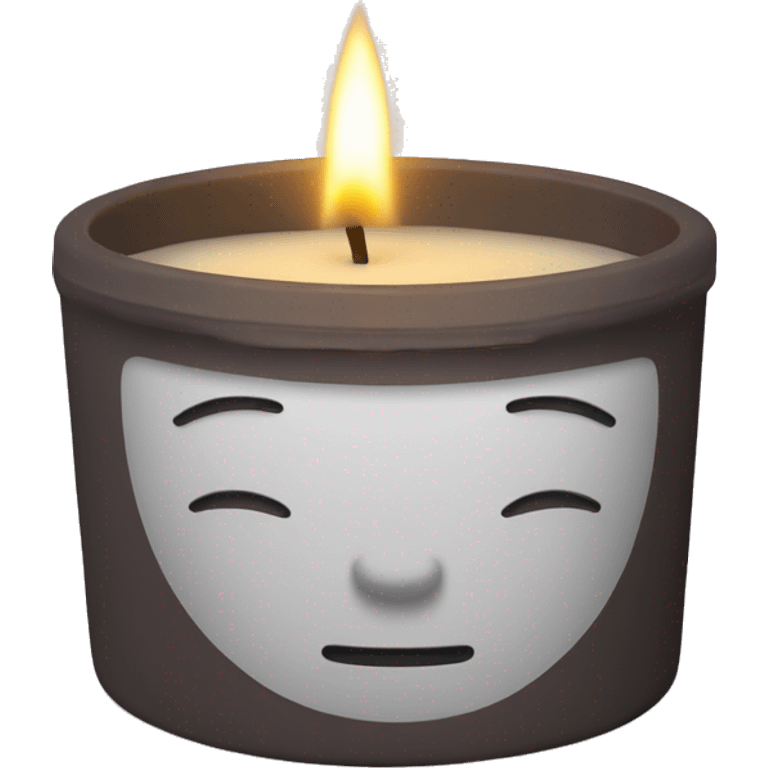 3 wick candle  emoji