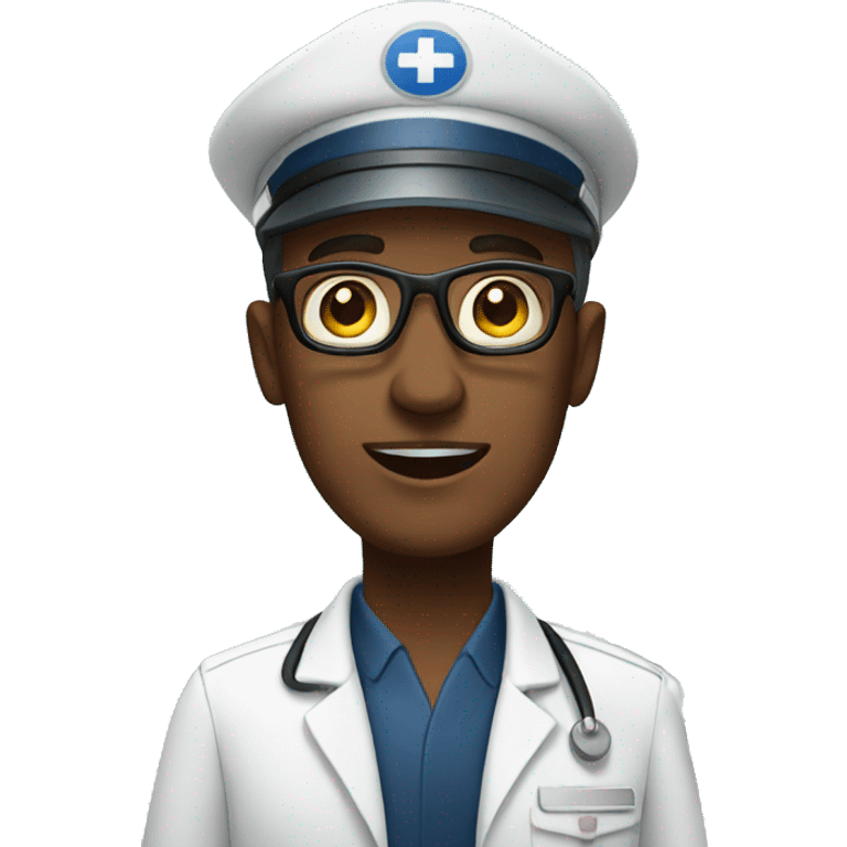 Ambulance driver on holiday  emoji