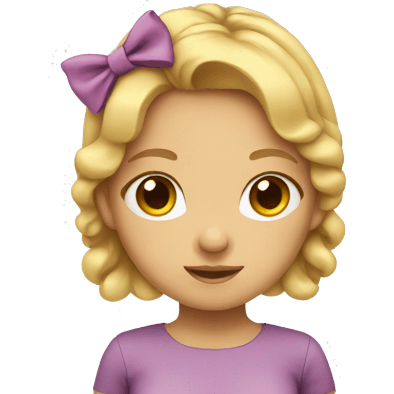 Girl standing emoji wearing bow  emoji