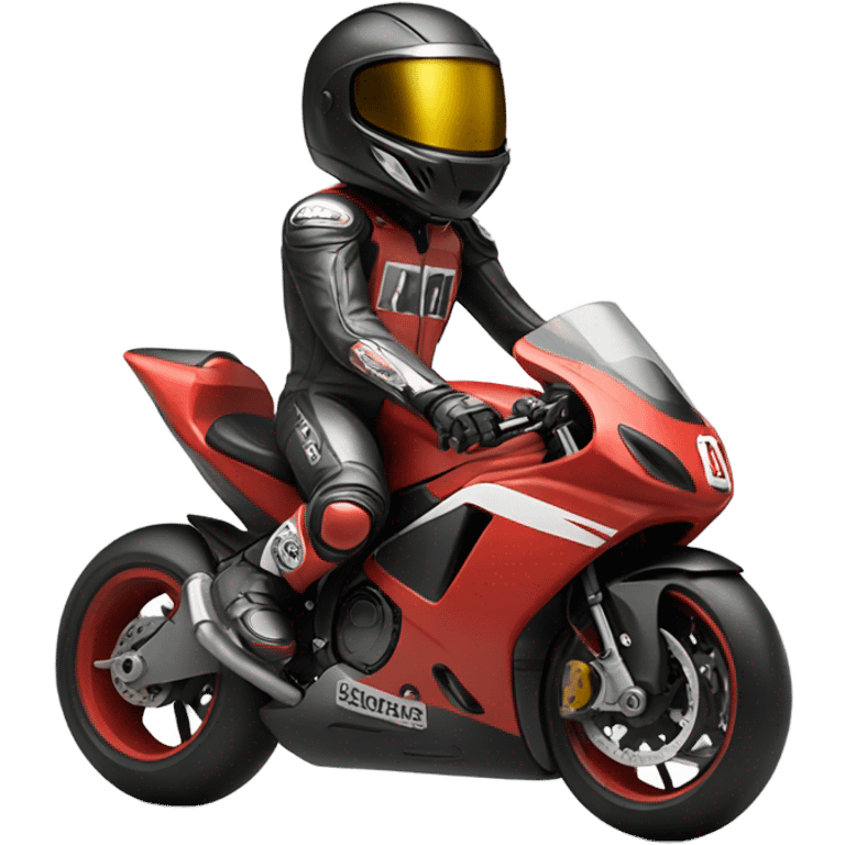 motorcycle racer emoji