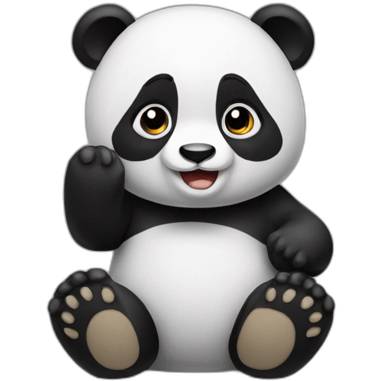 Panda qui pleure emoji