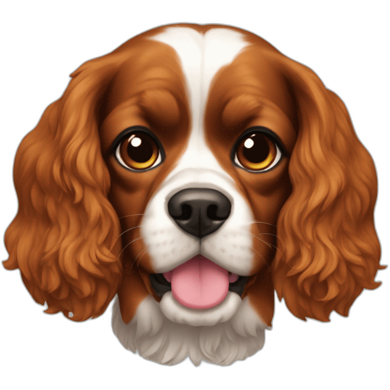 cavalier-dog-love emoji