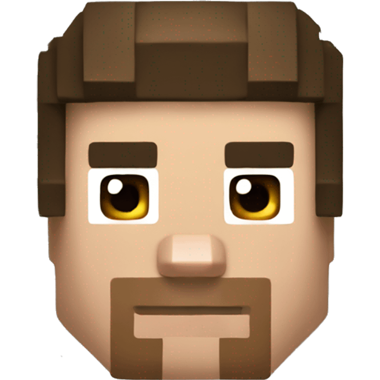 Minecraft Steve emoji