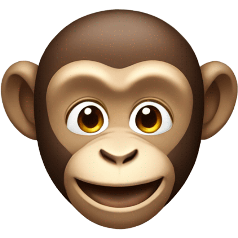 Monkey with a smile  emoji