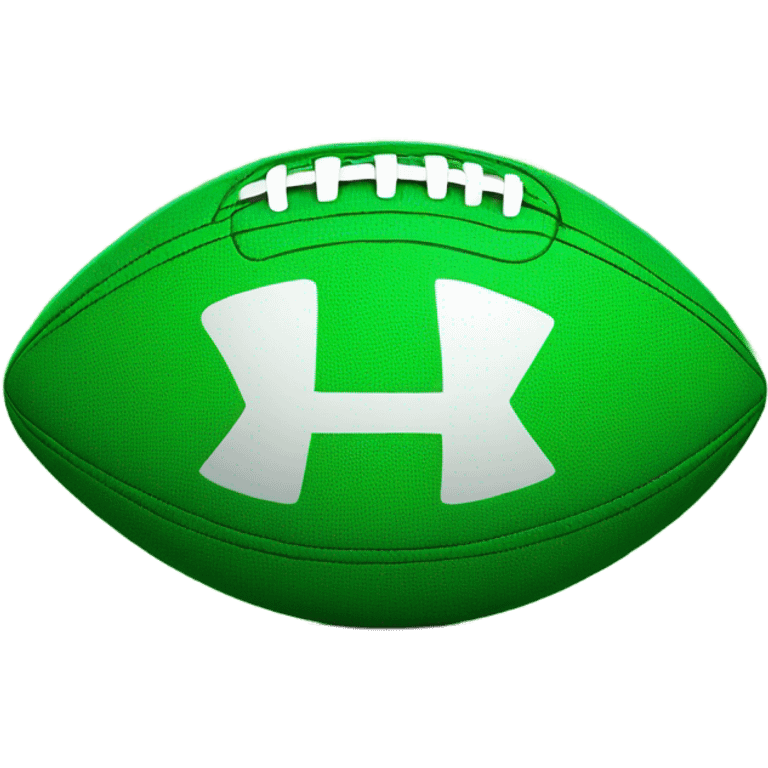 Green football emoji