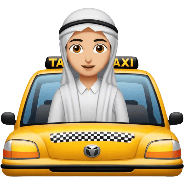 Terrorist in a taxi emoji