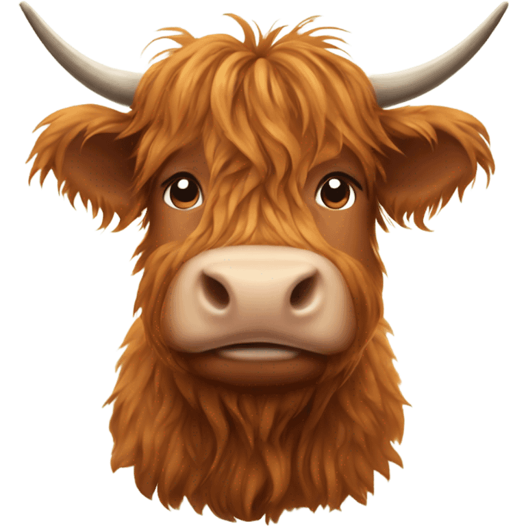 Highland cow emoji