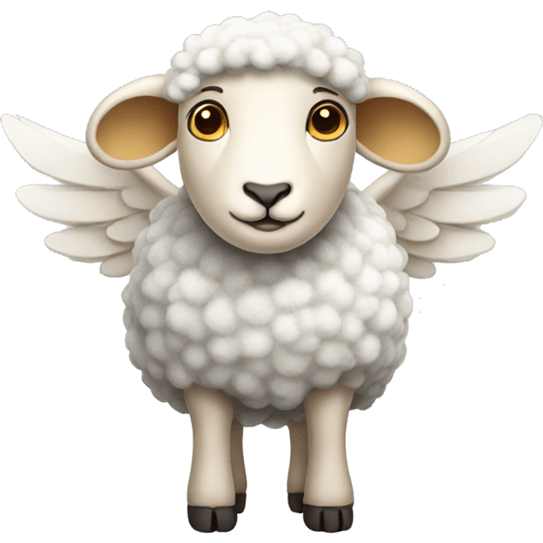 sheep with wings  emoji