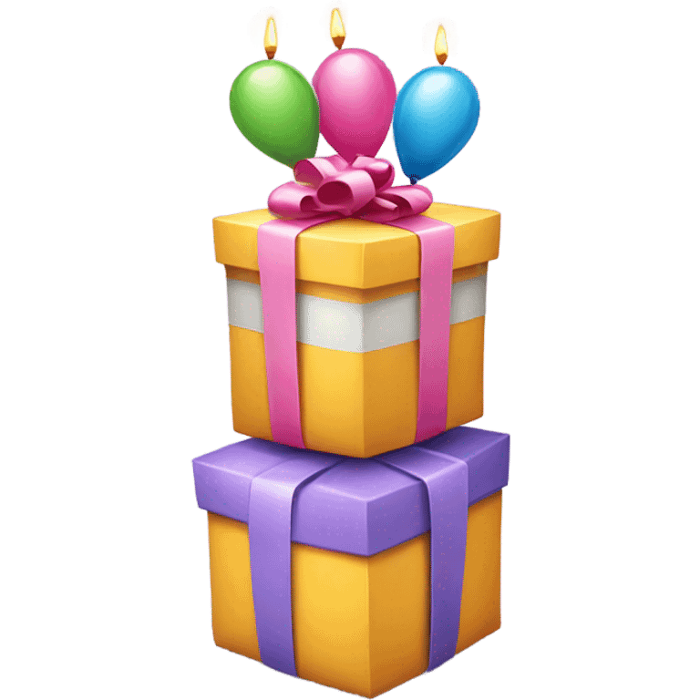 Birthday presents emoji