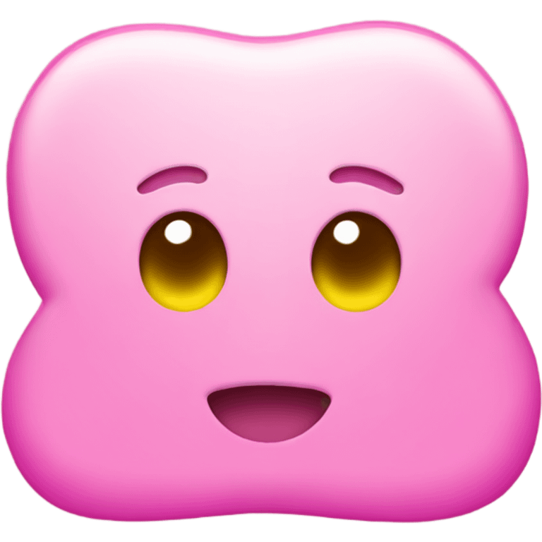 Pink Snapchat logo emoji