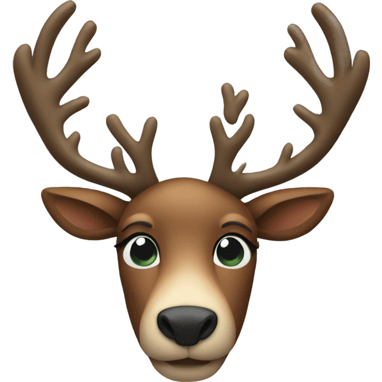 Reindeer emoji