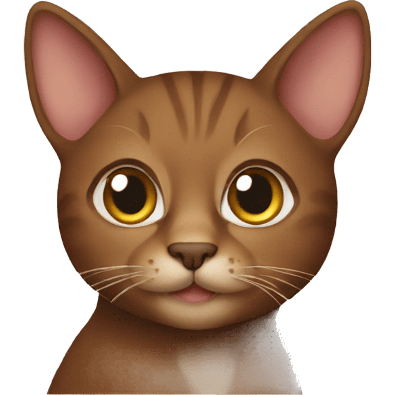 brown cat emoji