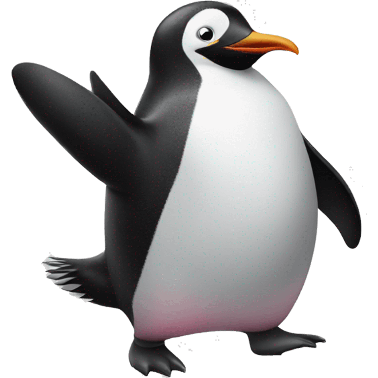 Penguin dancing  emoji