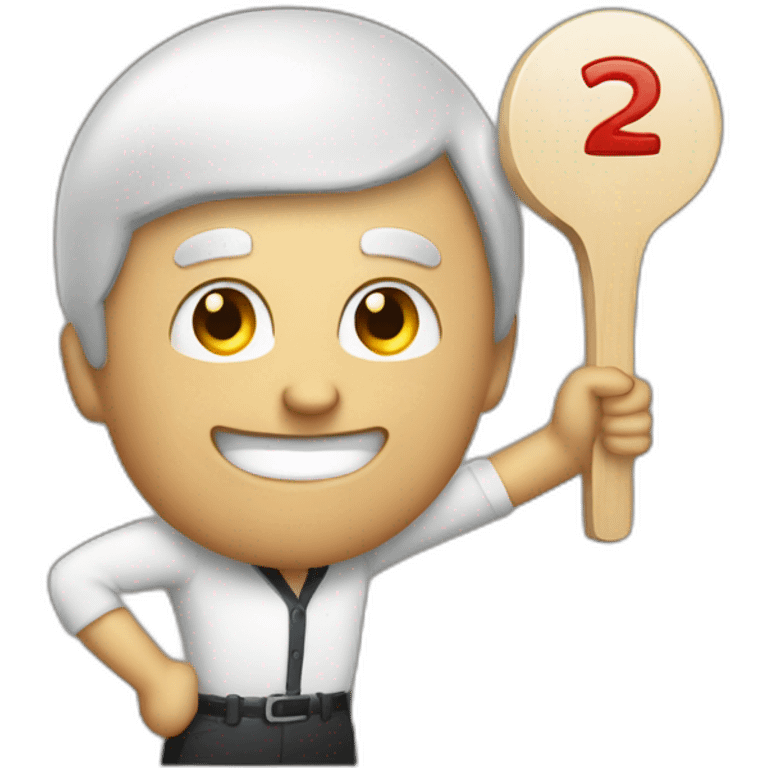 jack bilyard giving a strike to an employee emoji