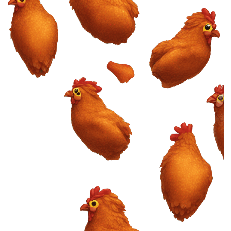 hot chicken emoji