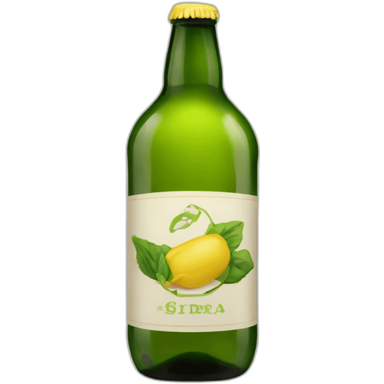 Botella de sidra asturiana emoji