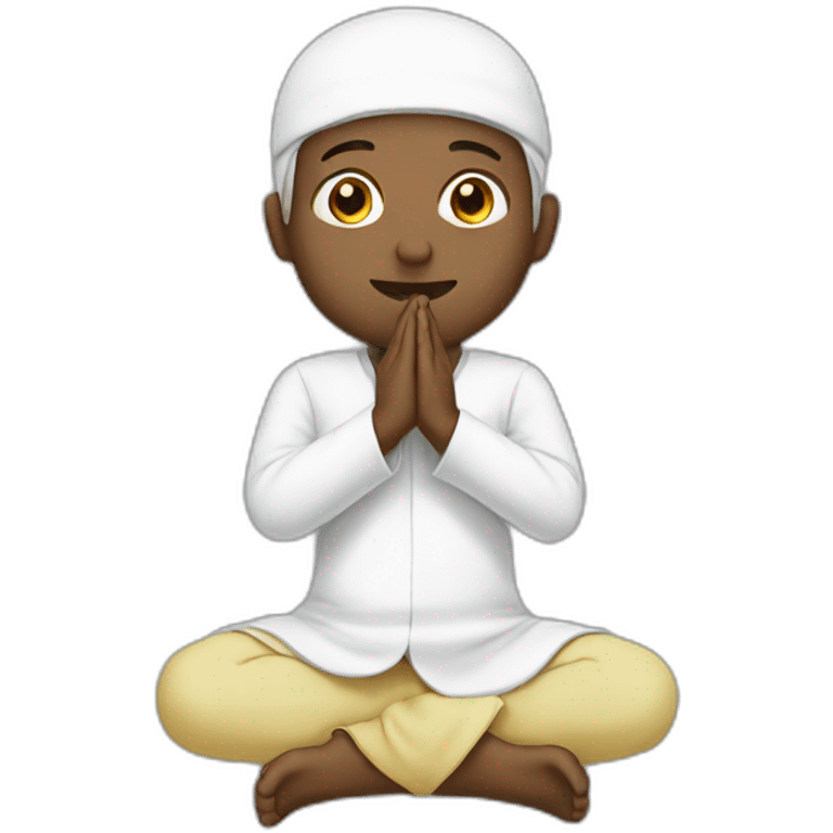 Muslim prayer emoji