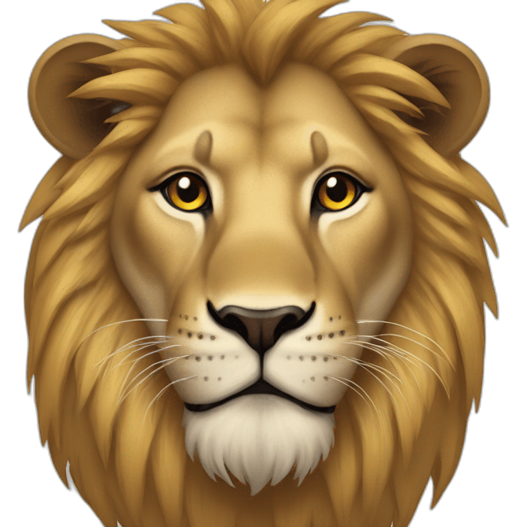 LION MINIMALISTA emoji