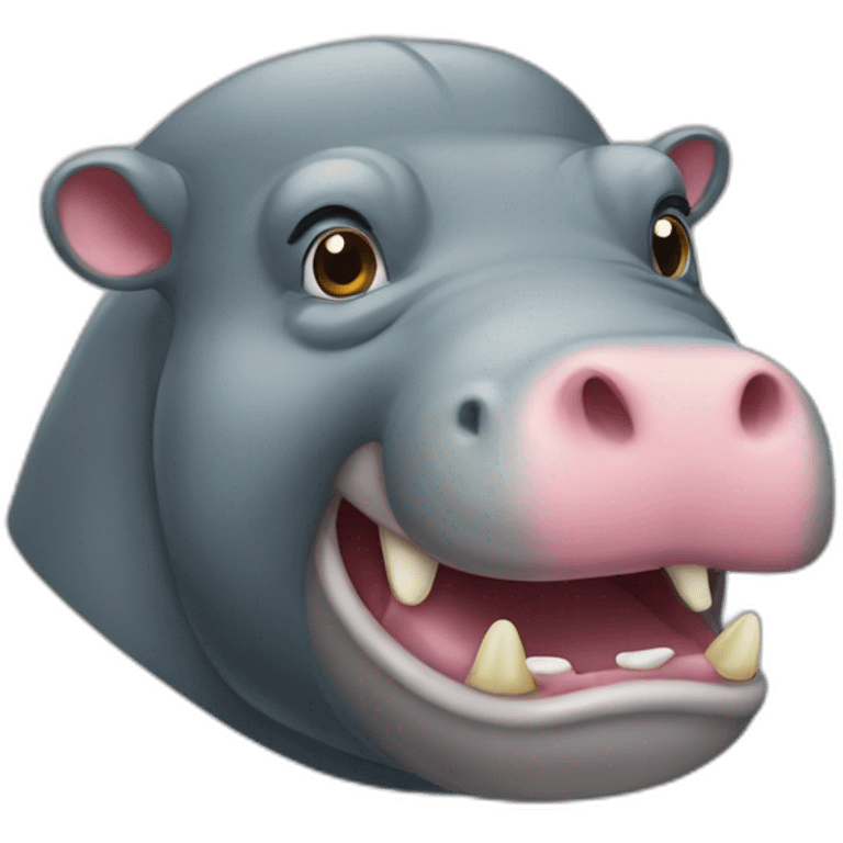 Hippopotame emoji