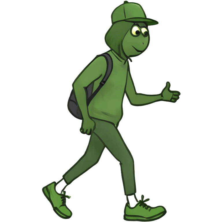 Person walking emoji