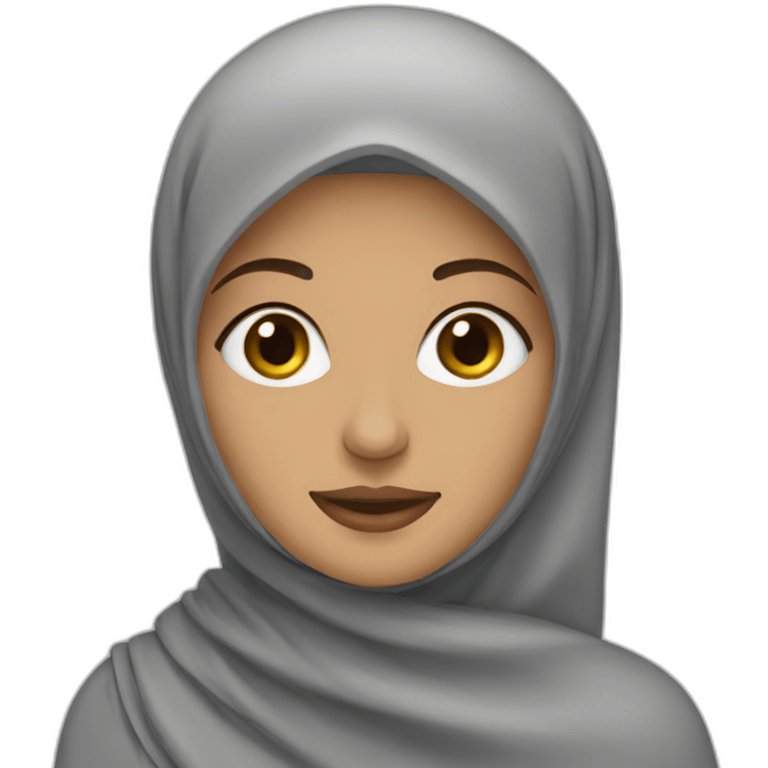 woman with hijab emoji